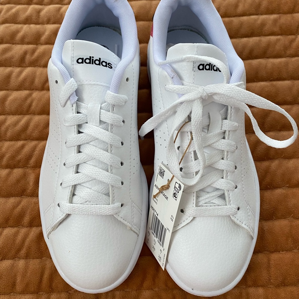 Women’s Adidas sneakers.
